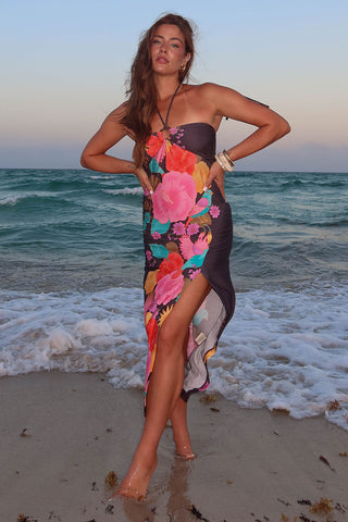 Beach Bar Strapless Dress