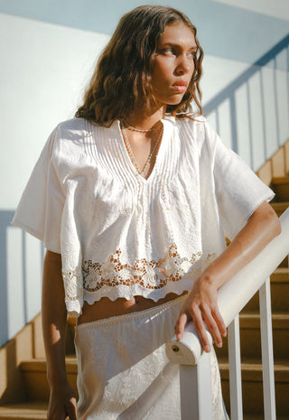 Kala Short Sleeve Blouse