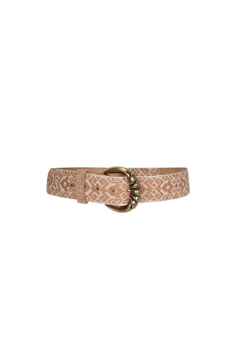 Rue Embroidered Belt