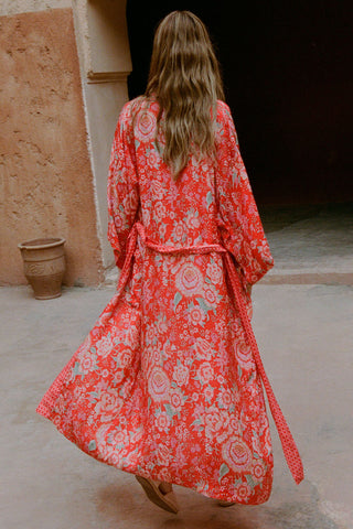 Full Bloom Maxi Robe