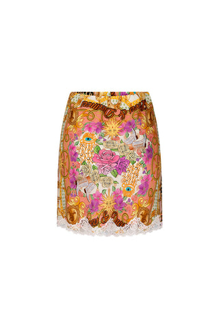 Lovers & Dreamers Lace Mini Skirt