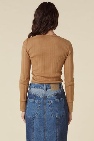 Stella Rib Henley Top