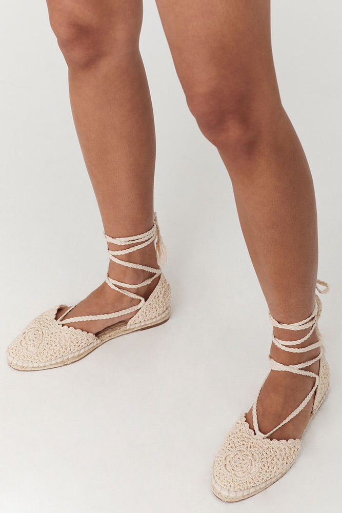 Sweet Nothings Crochet Flats