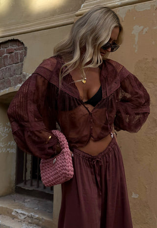 Teodora Lace Blouse