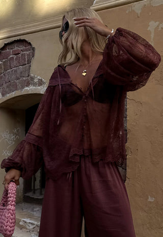 Teodora Lace Blouse